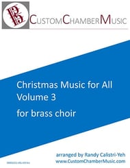 Christmas Carols for All, Volume 3 (for Brass Choir) P.O.D. cover Thumbnail